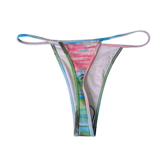 Frankie's Bikini Thong Bottom NWOT Harmony Thong Bikini Bottom Size Small - Picture 3 of 8